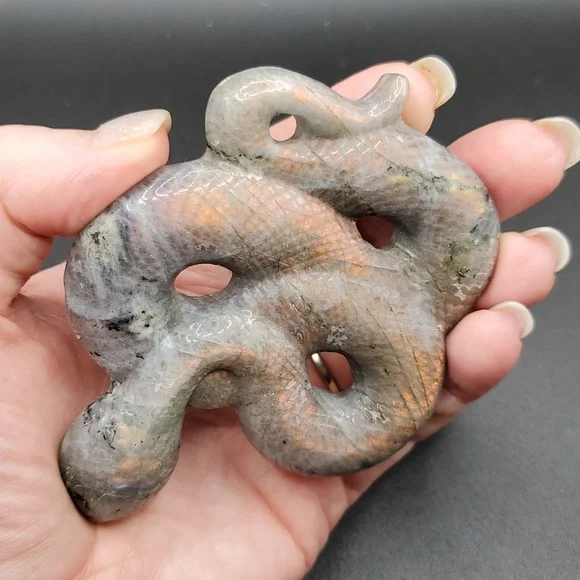 Labradorite Snake 🐍 - Picture 7 of 8
